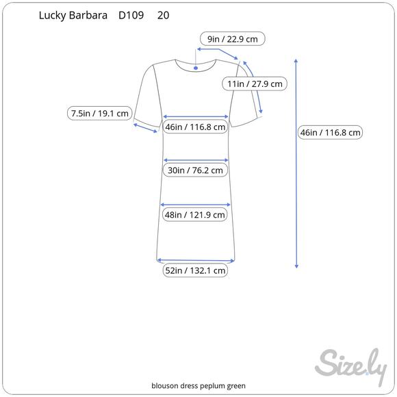 blouson dress peplum green vintage 1980s - Picture 4 of 9